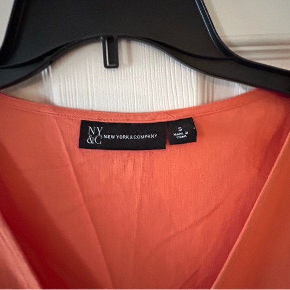 NWOT NY & Co Linen-Blend Shift Dress - Picture 4 of 5